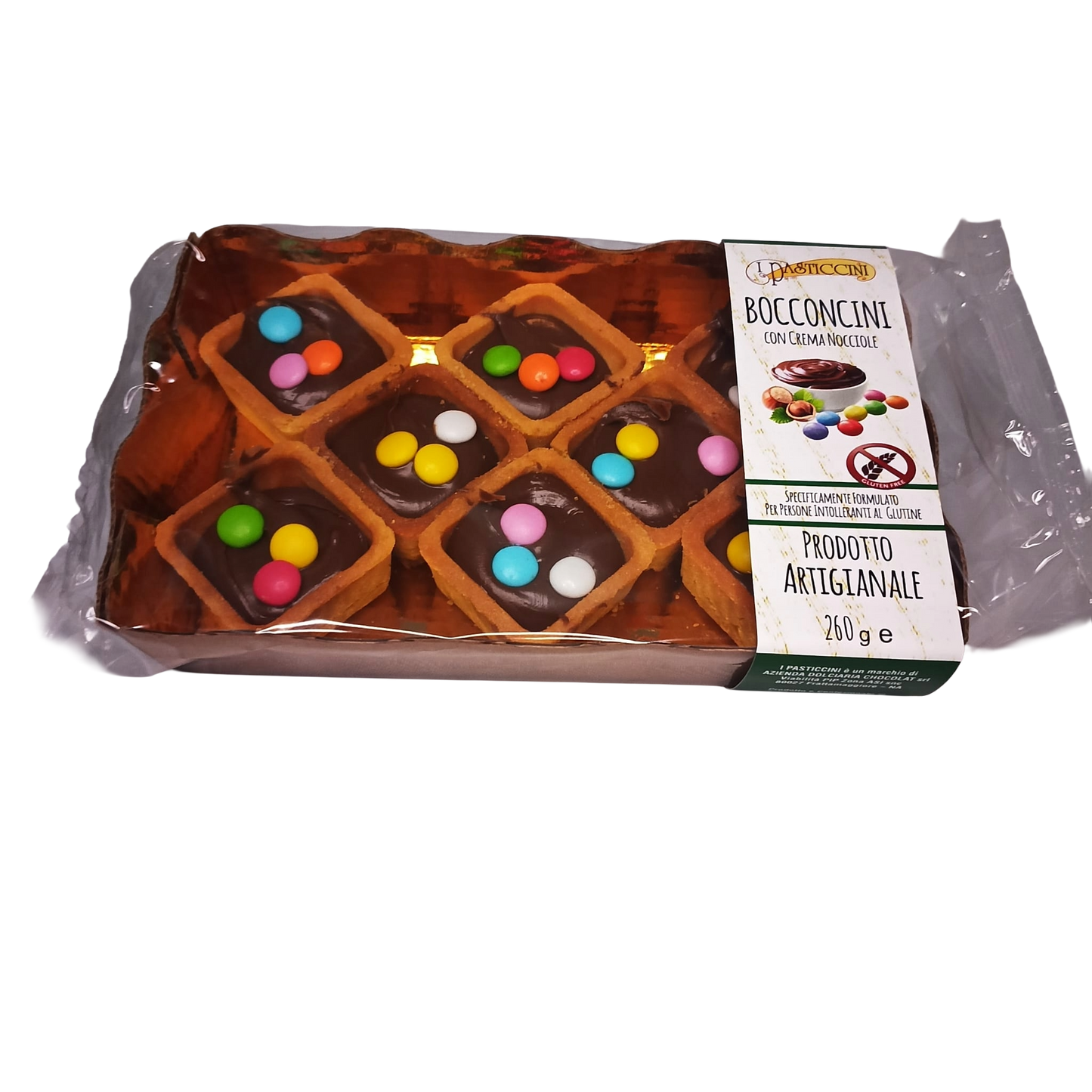 Bocconcini alla Crema di Nocciole Senza Glutine