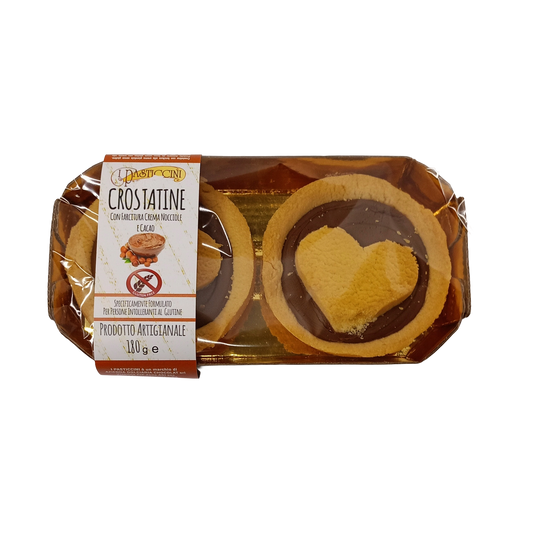 Crostatine al Cioccolato Senza Glutine